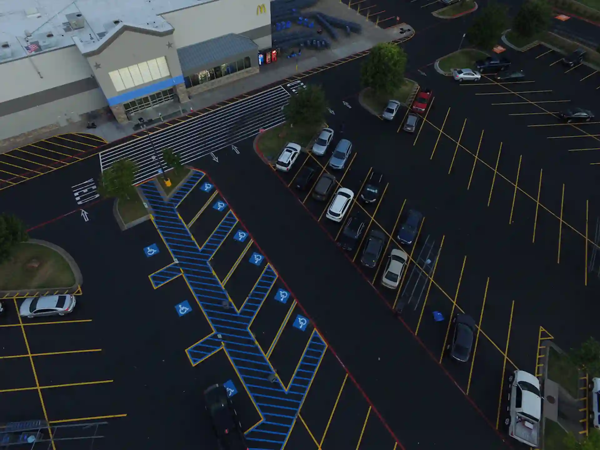 Read more about the article Parking Lot Maintenance Tips – Removing Oil Stains