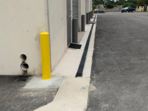 Why Bollards Are a Fail-Safe Barrier for Asphalt Parking Lots