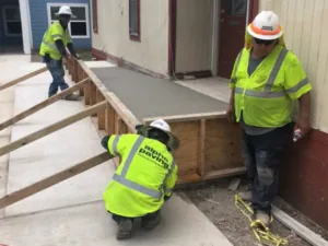 what is concrete flatwork