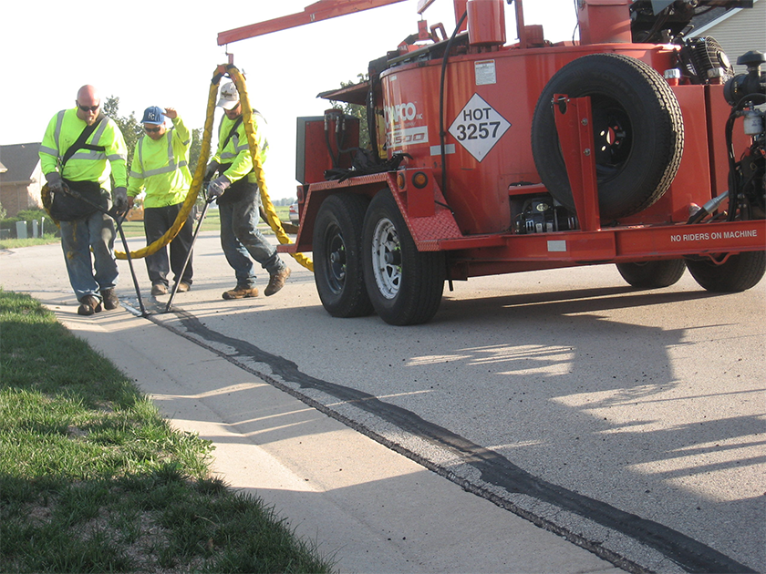 Read more about the article Why Spring Is the Perfect Time for Asphalt Crack Sealing