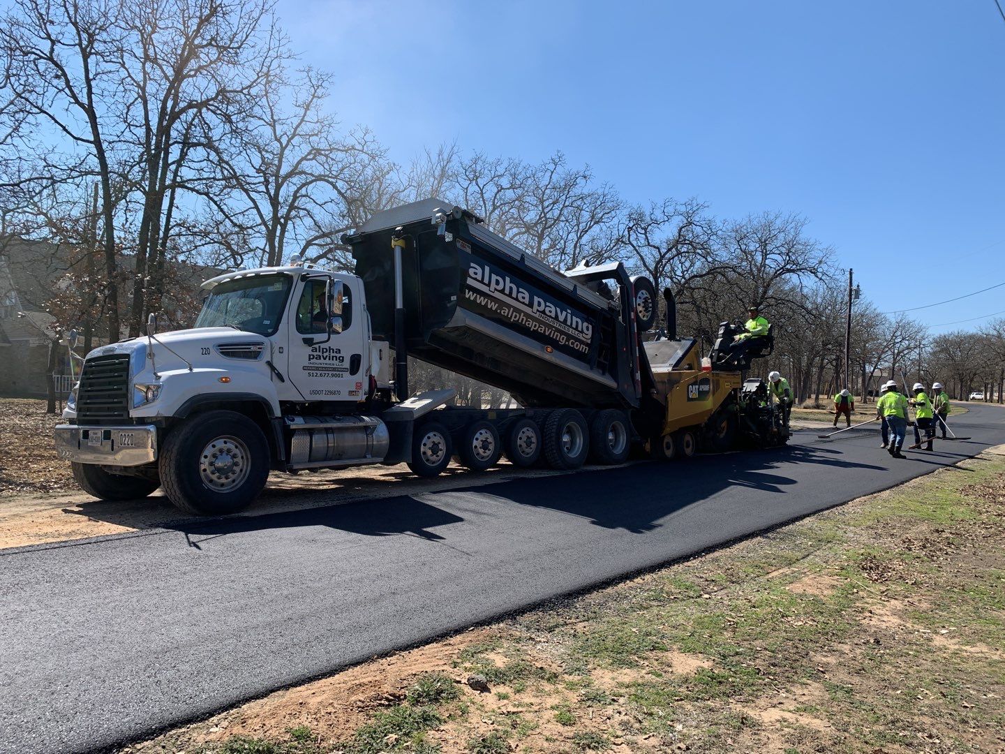 Read more about the article Asphalt Paving for Gabriel’s Overlook HOA in Georgetown, TX