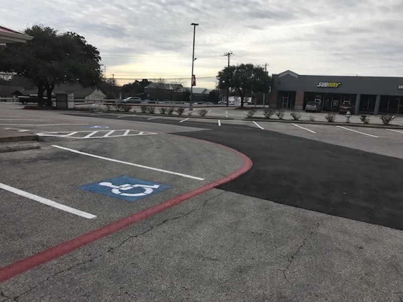 Read more about the article How to Keep Your Parking Lot ADA Compliant With Fire Lane Striping