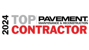 2024 Top Pavement Contractor Award