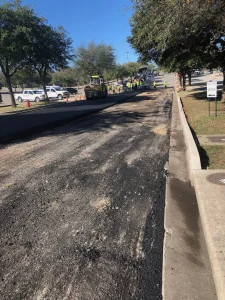 Pavement work
