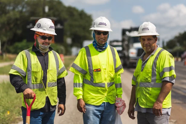 Enhanced paving safety practices