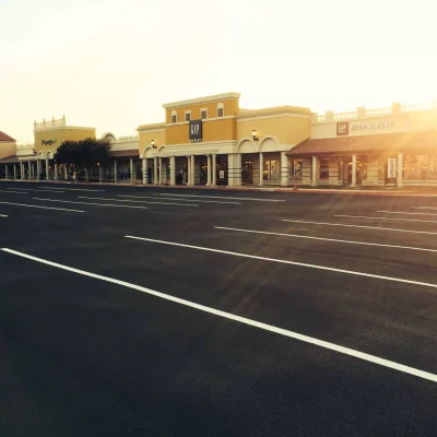 Parking Lot Line Striping and Sealcoating Services By Alpha Paving in Texas