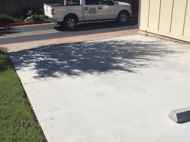 alpha paving concrete