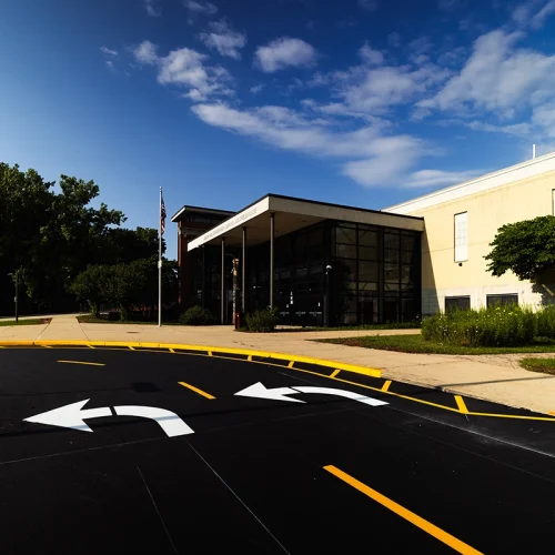 pavement markings