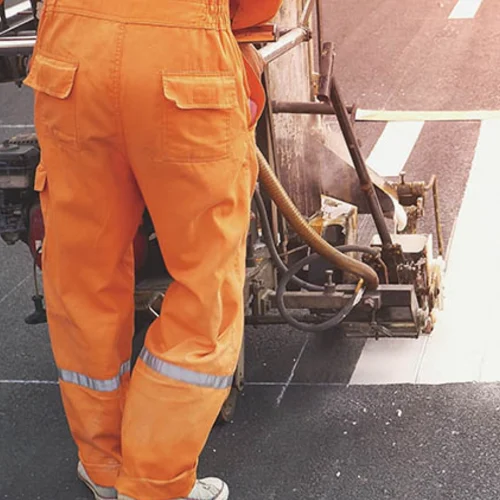 thermoplastic pavement markings